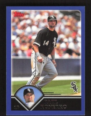 2003 Topps Baseball Paul Konerko #523 Chicago White Sox - Image 1 of 2