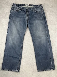 Levi's 569 42x32 Loose Straight Fit Denim Men's Jeans - Dark Wash Kale - Picture 1 of 16