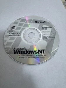 Microsoft Windows NT Service Pack 4 For Workstation/Server 12/98 - Picture 1 of 4