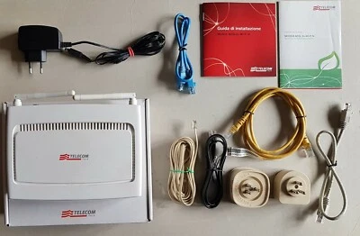 TELECOM ITALIA - ADSL2+WIFI N - MODEM ROUTER - Pirelli Broadband Solutions S.p.A - Immagine 1 di 4