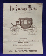 THE CARRIAGE WORKS Catalog in Oakland, Oregon Copyright 1985