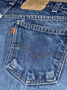 Vintage Levi’s Orange Tab Jeans Rare 581 1970s Size 33x32 Fit 33x31.5 Made USA - Picture 1 of 17