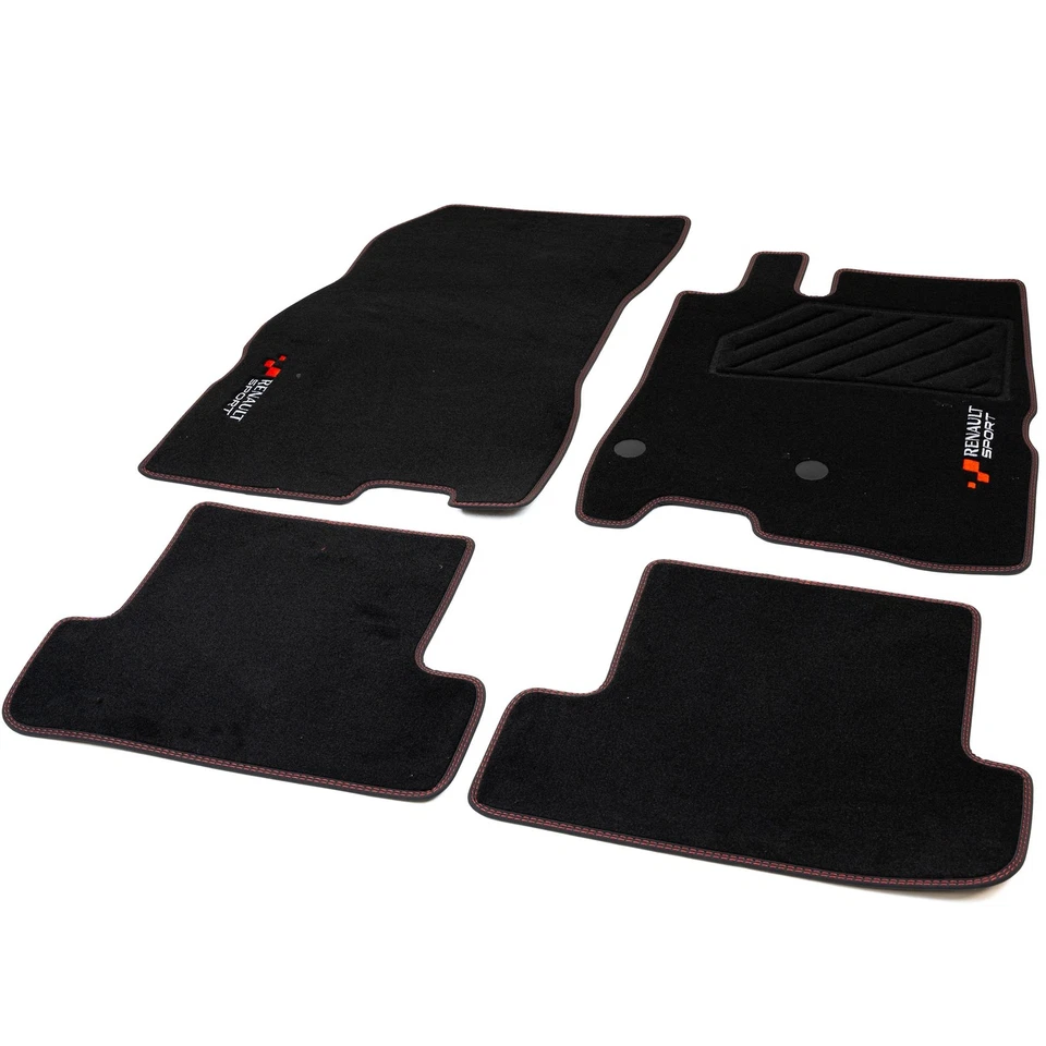 Genuine Renault Floor Mats Front Rear 4pc RS Sport Textile Megane MK3 8201491497 - Image 1 of 4