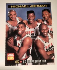 1999 Michael Jordan Sports Illustrated For Kids 1992 U.S. Olympic Dream Team