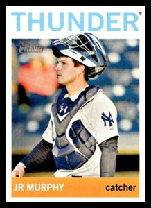 2013 Topps Heritage Minor League 4 J.R. Murphy Trenton Thunder