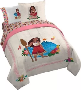 Disney Moana Kids Bed Set-AB0DHB4NB6V4, AB0DH9T42DD4, AB0DH9SQG2Y4 - Picture 1 of 11
