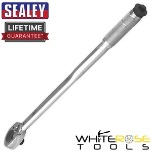 Sealey Micrometer Torque Wrench 3/4"Sq Drive Flip Reverse Storage Case - Picture 1 of 2