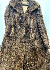 Antique Buffalo Hide Soldiers Fur Coat Mid 19th Century - Picture 1 of 19