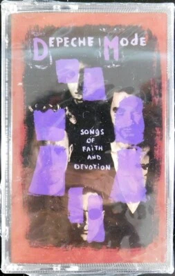 Depeche Mode - Songs of Faith and Devotion/1993 Studio Album Cassette. Sealed. - Image 1 of 2