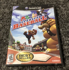 Mario Superstar Baseball - Nintendo GameCube - Authentic Case Only - Picture 1 of 5