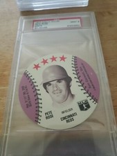 1977 Chilly Willee Discs Pete Rose Cincinnati Reds PSA 9 MINT