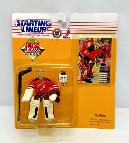 Martin Brodeur Collectible 1995 Starting Lineup NHLPA NJ Devil #30 Hockey Figure Cover