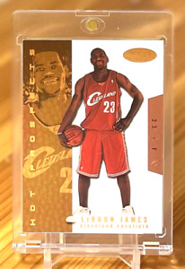 LeBron James 2003-04 Hoops Hot Prospects RC #112 /1000 Rookie Lakers ( READ )