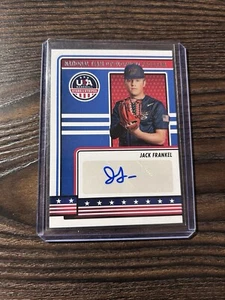 2023 USA Stars & Stripes JACK FRANKEL Auto Autographed Card - Picture 1 of 2