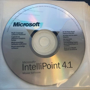 Microsoft Intellipoint 4.1 Install Disc - Picture 1 of 2