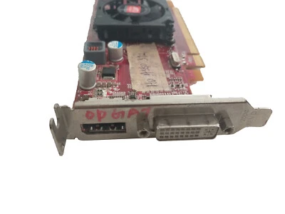 Graphics Video Card For DELL AMD Radeon HD4450 512MB PCIe DVI & Port 0C7MG0 - Image 1 of 4