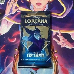 Disney Lorcana TCG The First Chapter 1x Booster Pack Sealed Random Artwork - Picture 1 of 3