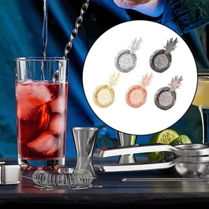 Colador de bebidas con diseño de piña para mezclar bebidas en casa y en - Imagen 1 de 33