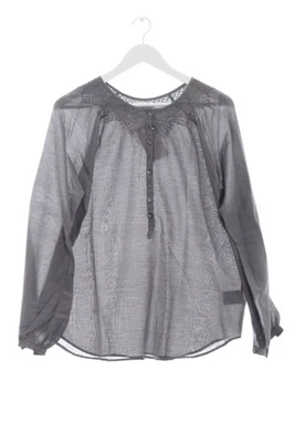 DAY Schlupf-Bluse Damen Bluse Gr. DE 36 hellgrau Casual-Look - Bild 1 von 4