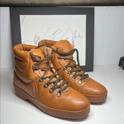 Botas de senderismo vintage hechas en Italia Ratty vendidas por Sears para mujer talla 9,5 Foto 1 de 4