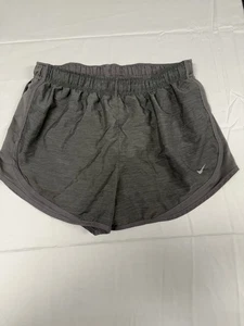 Nike Shorts Damen Large grau Laufen Training Freizeit 3" Dri Fit Tempo - Bild 1 von 5