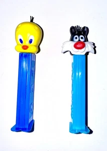 2 dispensadores Pez: Piolín y Silvestre el gato, Warner Bros. - Imagen 1 de 9