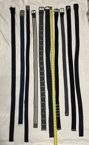 Lotto Lavoro Confezione 10x Cinture Tela - Foto 1 di 6