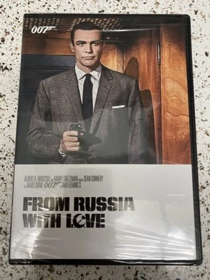 FROM RUSSIA WITH LOVE NEW/SEALED CLASSIC 1963 007 DVD Sean Connery FREE SHIP! - Image 1 of 2