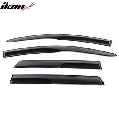 Fits 07-11 Chevy Aveo5 Hatchback Mugen Style Acrylic Window Visor Rain Deflector - Image 1 of 4