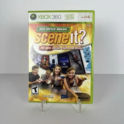 Scene It - Microsoft Xbox 360 Complete CIB - Image 1 of 4