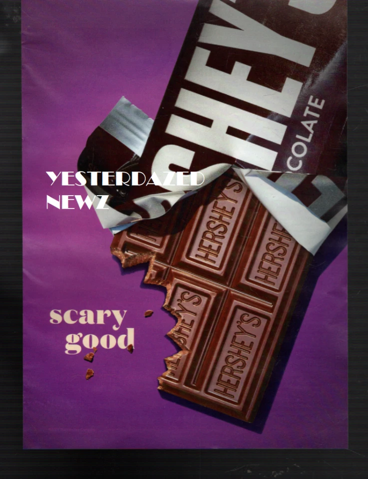 2021 Print Ad for Hersheys Chocolate "scary good" - Image 1 of 1