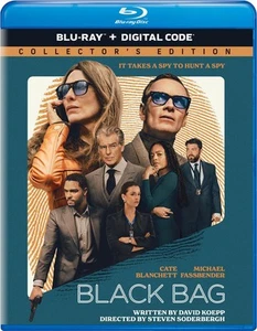 Black Bag - Collector's Edition BLUE RAY + Digital WITH SLIPCOVER. NEW FREE SHIP - Picture 1 of 1