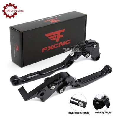 Mango de palanca de embrague de freno extensible plegable CNC para Honda GROM/MSX125 2014-2024 Foto 1 de 4