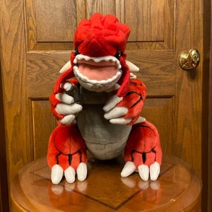 Pokémon Groudon BIG Plush Toy Takara Tomy Vintage Original Japan Collectible - Picture 1 of 19