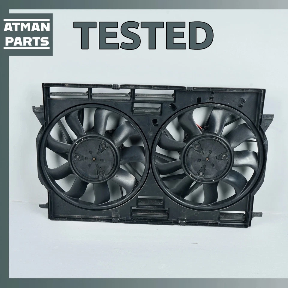 Motor ventilador de refrigeração radiador 17-25 Audi 4M Q7 Q8 A8 RS7 8W0121207C fabricante de equipamento original - Imagem 1 de 4