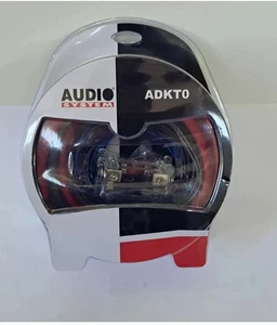 KIT CAVI AUDIOSYSTEM ADKT0 AMPLIFICATORE RCA ALIMENTAZIONE 0 AWG SUB CABLAGGIO - Foto 1 di 1