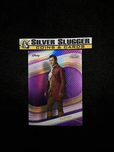 2025 Gaston Topps Chrome Disney True Purple Refractor /75 #131 Live Action - Picture 1 of 2