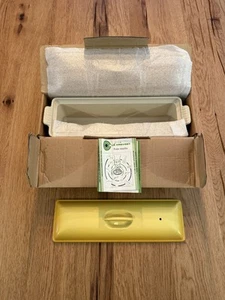 Vintage Le Creuset Yellow 32cm Pate Terrine & Lid Made In France - New In Box - Picture 1 of 10