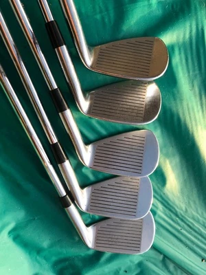 Mizuno MP 20 Sel  left handed irons 6-Pw TT dynamic gold S300 shafts - Image 1 of 4