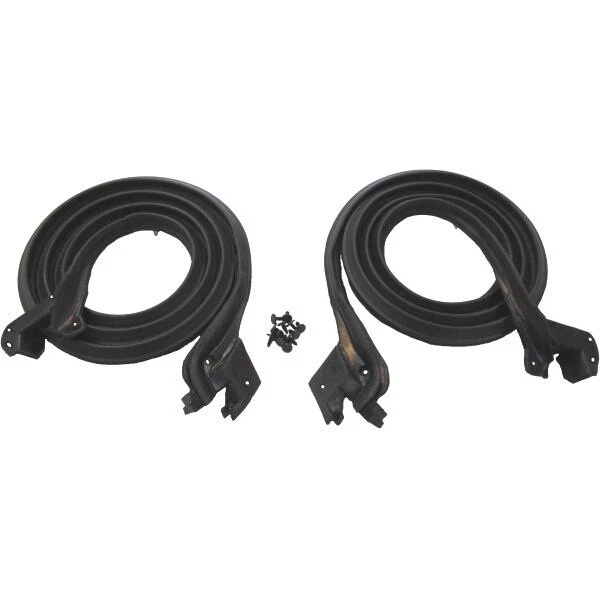 Rear Door Weatherstrips Compatible With 1966-1969 Lincoln Continental - Image 1 of 1
