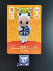 Animal Crossing 233 Tony Colton Series 3 Amiibo Karte - Bild 1 von 1