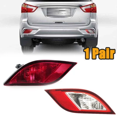 Left&Right Rear Bumper Reflector Brake Lamp FogLight For ISUZU MU-X 2013-2017 - Image 1 of 4