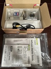 Canon PowerShot A530 Digital 5MP Camera With Memory Card & Box
