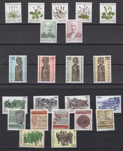 (WH22295) FAROE ISLANDS - 1980/81, YEARSETS, MNH, CV €14,30, SEE SCAN - Picture 1 of 1