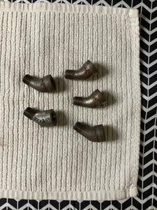 1/4 45 degree street elbow lot of 5 black iron - Picture 1 of 8