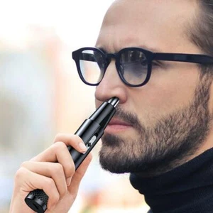 Electric Nose Ear Hair Trimmer Remover Men USB Rechargeable♨ - Picture 1 of 12