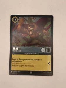 BEAST Thick-Skinned Disney Lorcana Ursula's Return #176/204 Non Foil - Picture 1 of 2