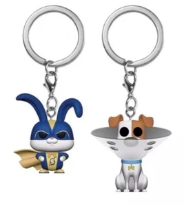 Secret Life of Pets 2 - Max & Snowball Pocket Pop! Keychain, 2 Pack - Funko - Picture 1 of 7