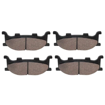 2 Kit plaquettes frein Av Ga et Av Dr Pour Yamaha FZ6 600 Fazer de 2004 à 2006