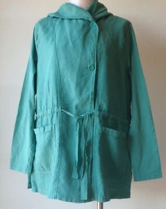 FLAX Designs Boardwalk Jacket 3G NWT URBAN SPEARMINT - Picture 1 of 7